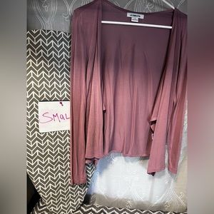 Pink cardigan